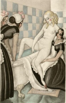  Gerda Works - bath Gerda Wegener Erotic Adult